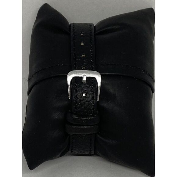 Fossil FTW5011 Women's Black Leather White Analog Dial Hybrid Smartwatch XX762 - Picture 6 of 12